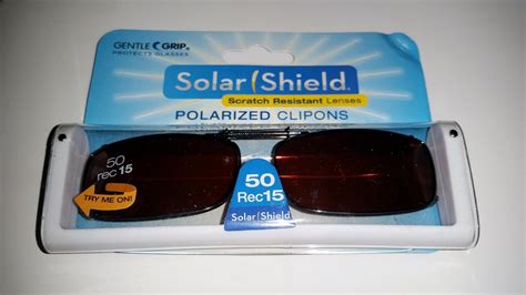 solar shield polarized clipons